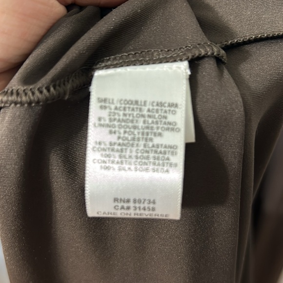 BCBGMAXARIZIA OAK "JVE65652" BEADED STRAPLESS LONG GOWN DRESS Size Medium - Picture 6 of 8